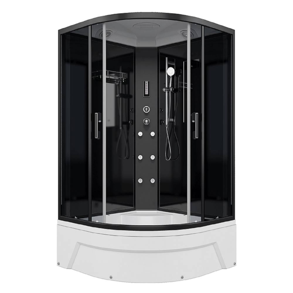 Душевая кабина ERLIT 57 серия ER571026-C2-RUS тонированное стекло, фото 1